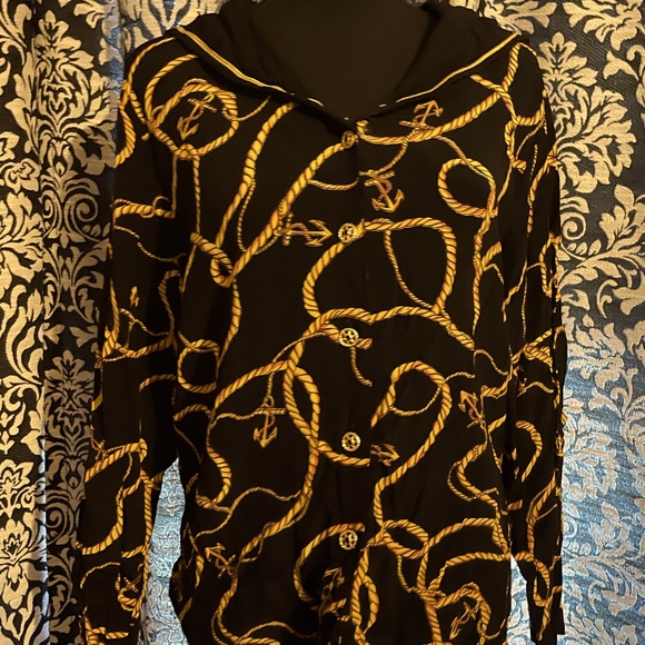 Carole Little Nautical Top - Picture 1 of 5